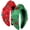 Pattern B, variant on 2 count Christmas Headbands for Women, Christmas Tree Bow Headband, Red Headbands, Holiday Hairbands, Jeweled Red Green Knotted Hairband, XMAS Accessories, Holiday Outfits ( B)