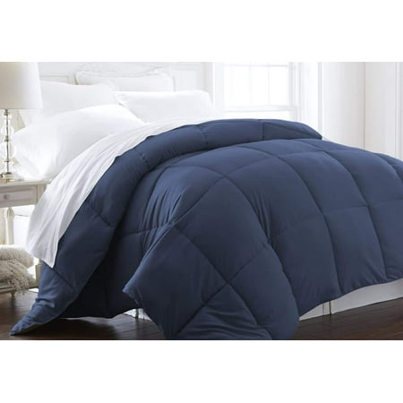 Becky Cameron Resort Quality Plush Down Alternative Comforter - Queen - Navy