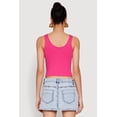 thumbnail image 5 of Womens Crochet Trim Rib Knit Tank Top, 5 of 5