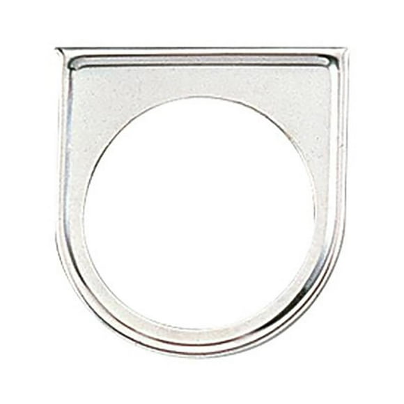 Equus Gauges Gauge Panel E9821 1 Hole; 2 Inch; Chrome; Steel; Also Use new Number E9821