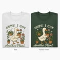 thumbnail image 6 of Oops I Got Another Plant Funny Duck Graphic T-Shirt | Plant Lover Gardening Tee | Unisex Gift for Gardeners, 6 of 9