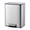 13L 29.5*26*38cm stainless steel color, variant on Space-Saving Rectangular Trash Can – Stainless Steel, 13L/3.4 Gallon, Soft-Close Lid, Removable Inner Bucket, Foot Pedal, for Kitchen, Bathroom, Office, Silver, 29.5×26×38cm