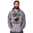 thumbnail image 5 of Spread Unity Not Hate Social Justice Hoodie Sweatshirt Women Men Brisco Brands S, 5 of 6