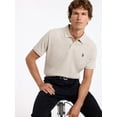 thumbnail image 4 of U.S. Polo Assn. Men's Short Sleeve Waffle Knit Thermal Polo Shirt, 4 of 4