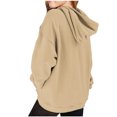 thumbnail image 4 of Qingpeng Kids Girls Casual Heart Print Long Sleeve Pullover Hoodie Sweatshirt Tops, 4 of 4