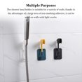 thumbnail image 1 of mmirethe 2X Bracket Adjustable Holder Anti-slide Showering Wall Mounted Stand for Bathroom Washroom, 1 of 6