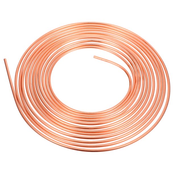 BESTYASH Tubería De Para Auto Con Recubrimiento De Cobre Color Oro Rosa Alta Durabilidad Y Fácil Instalación