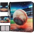 thumbnail image 1 of Álbum organizador con cierre para tarjetas de béisbol YDEPLVEO de 900 bolsillos, 1 of 7