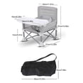 thumbnail image 5 of Table Travel Booster Seat, Portable Toddler High Chair Booster Seat - SDR, 5 of 5