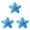 Blue 3PCS, variant on Dog Interative Star Shaped Squeaky For Cat Teaser Soft For Dogs Puppy Training