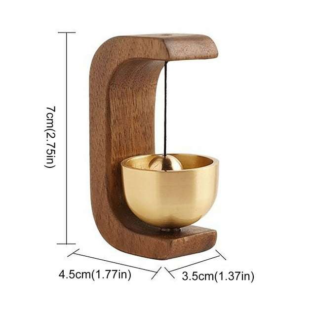 JJKBVCLO Carillon en Bois Adapté pour Réfrigérateur, Porche, Jardin, Restaurant, Maison, Cadeau de Réchauffement