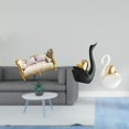 thumbnail image 2 of Figuras De Cisnes En Miniatura De Madera Para Sofá, Adorno De Mesa, Artesanía, Simulación De Mueble, Juguete Para Casa De Muñecas, Escena De Vida DIY, Estatuas Decorativas De Parejas, 2 of 8