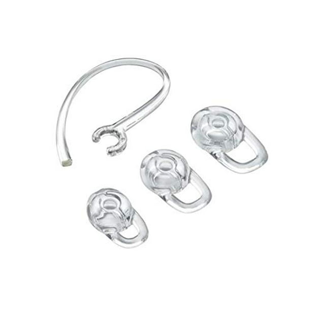 Ear Hook with EarGel Tips Replacement S/M/L Eartips for Explorer 80 110 120 Voyager 3200 3240 Edge, M25, M70,M90,M95,M100,M155,Marque 2 M165, Discovery 925 975 975SE Headsets, Clear - Walmart.com
