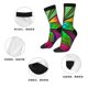 thumbnail image 5 of Balery Multicolored Beautiful Flower Calcetas Largas con Estampado para Hombre y Mujer – Suaves y Transpirables, Talla Única (US 5-11), 5 of 6
