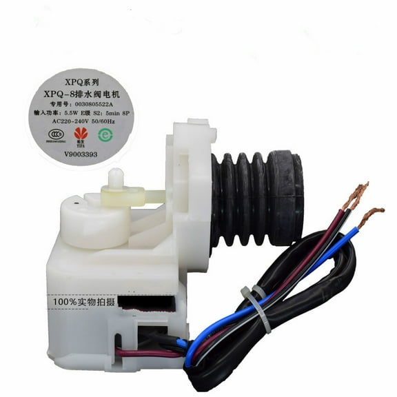 FOR Drum washing machine parts XQG55-L832W/62-L703C drainage tractor XPQ-8 drain valve motor
