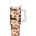 thumbnail image 2 of 40 oz Cute Dachshund Tumbler with Handl Straw, Stainless Steel Insulated Cup with Lid and Straw, Travel Mug,Gifts for Women, 2 of 6