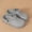 Grey, variant on Women Men Clogs PVC Upper Round Toe Slip On Lightweight Shoes for Women Men Non Slip Rubber Sole Outdoor Summer Footwear US :7