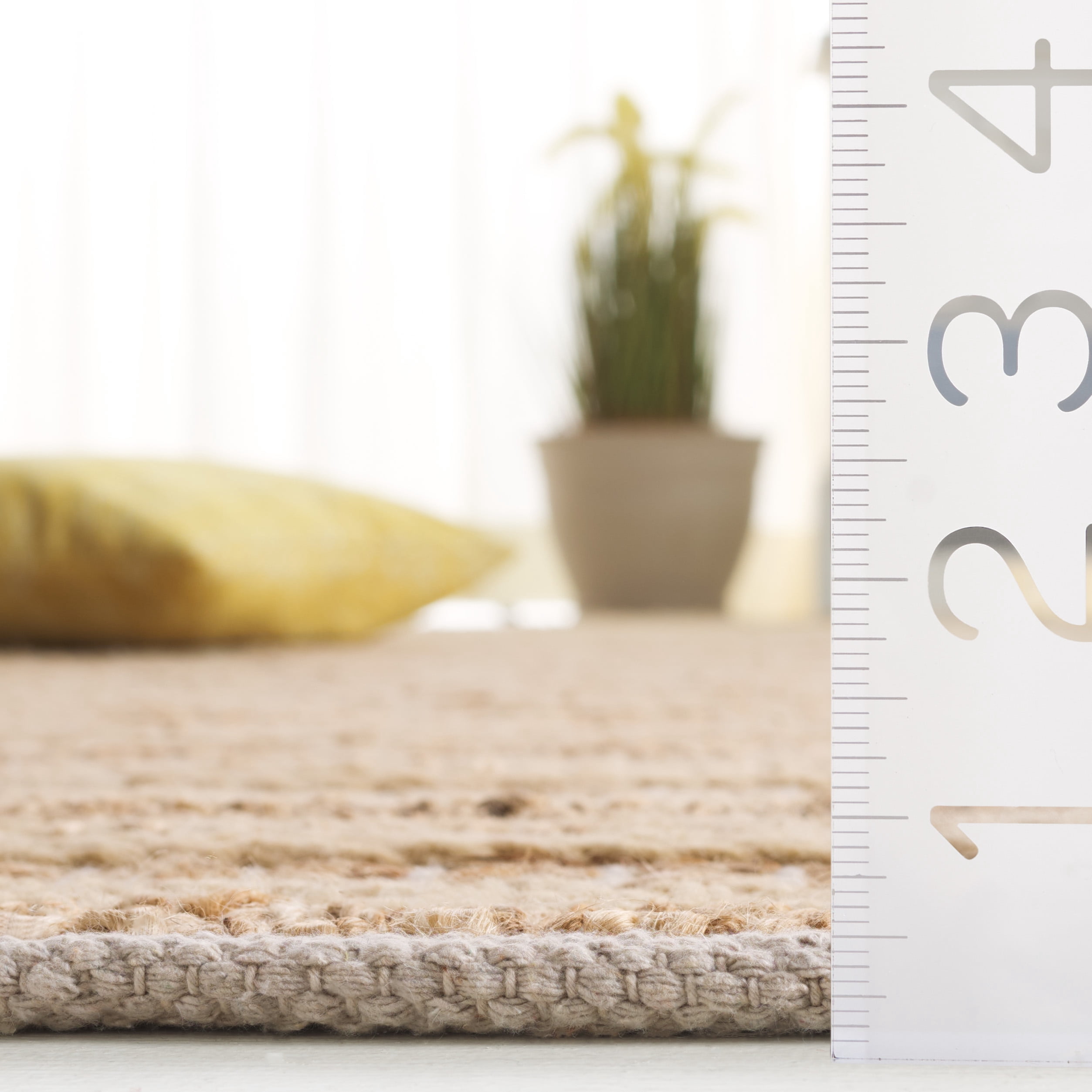 SAFAVIEH Natura Alecia Striped Area Rug, Natural/Beige, 4' x 6'