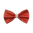 thumbnail image 2 of Aufmer Fashion Solid Color Male Formal Neck Knot Neat Compact Appearance Easy Wear Structure For Various Adult Formal Social Occasion Outfit Collocation, 2 of 7