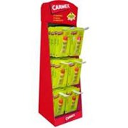 LIL DRUG STORE PRODUCTS 7-92554-00314-8 Carmex 6 Peg Display, 48 Pieces