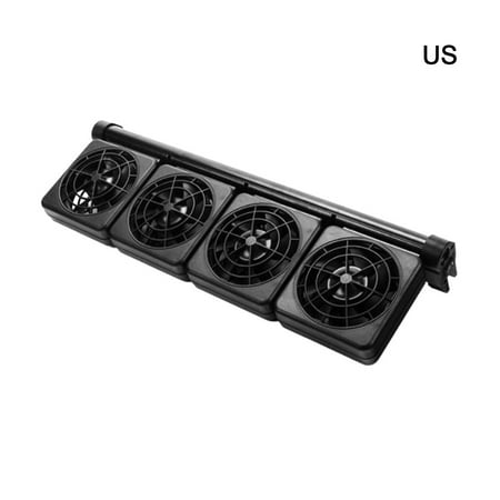 Mini Adjustable Speed Fish Tank Chiller Aquarium Cooling Fan Reduced Temperature