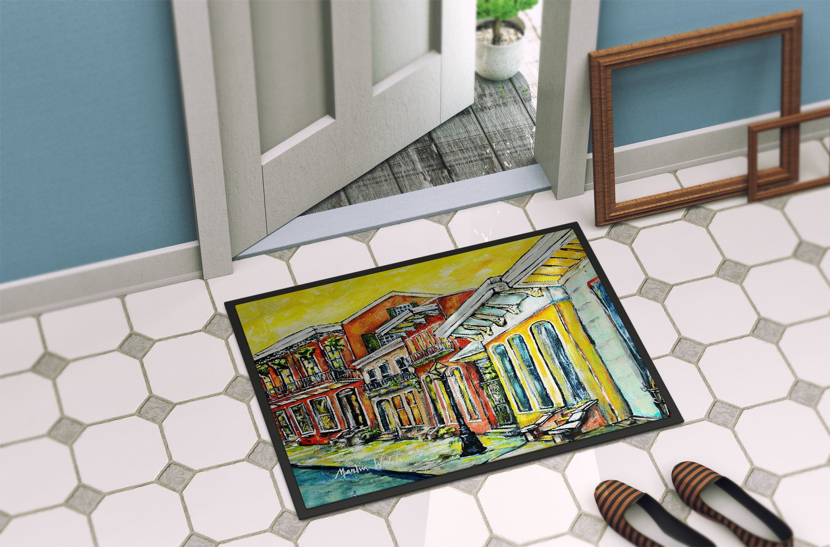 Carolines Treasures MW2117MAT 18 x 27 in. Remember When Doormat