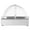 New-Silver, variant on KFFKFF Countertop Food Serving Display Container, Buffet Condiment Holder, Stainless Steel PC, 13.6×10.9×9.7 in