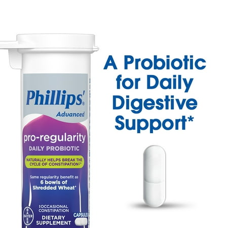 Phillips' Pro-Regularity Extra Strength Daily Probiotic, 24 count (Pack of 4)