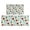 Pioneer Flower Floral-1, variant on Pioneer Flower Floral Print Pattern Kitchen Rugs Sets Of 2, Anti Fatigue Non Slip Washable Floor Mats for Kitchen Sink Laundry, 17X30 Inch 17X47 Inch