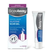 ScarAway Advanced Skincare 100 Percent Medical-Grade Silicone Scar Gel, 3 Month Supply