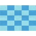 thumbnail image 1 of Ahgly Company Indoor Rectangle Patterned Deep Sky Blue Area Rugs, 7' x 10', 1 of 6