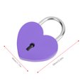 thumbnail image 4 of Heart Lock,  Practical Convenient Comfortable  For Small Luggage For Diary For Jewelry Box, 4 of 8