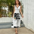 thumbnail image 6 of Roots Rock Reggae Sleeveless Dress women's luxury party dress birthday dress for women luxury, 6 of 7