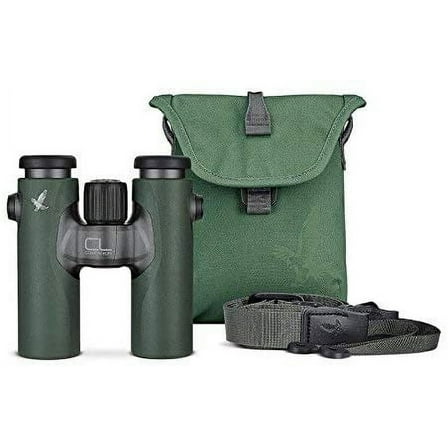 Swarovski Optik 10x30 CL Companion Urban Jungle Waterproof Roof Prism Binocular with 6.2 Degree Angle of View, Green