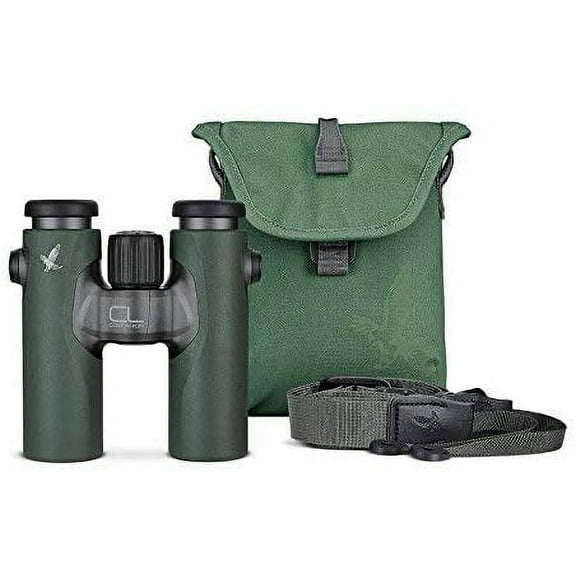 Swarovski Optik 10x30 CL Companion Urban Jungle Waterproof Roof Prism Binocular with 6.2 Degree Angle of View, Green