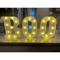 thumbnail image 2 of Halloween Decorations-3 LED Marquee Light up Letters "BOO" Sign Halloween Decor for Kitchen Tabletop Fireplace Mantel Party Indoor, 2 of 5