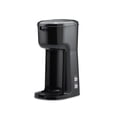 thumbnail image 1 of Mainstays Single Serve Coffee Maker, Black, Dual Brew, Ground Coffee or K-Cup* Compatible, 1 of 9