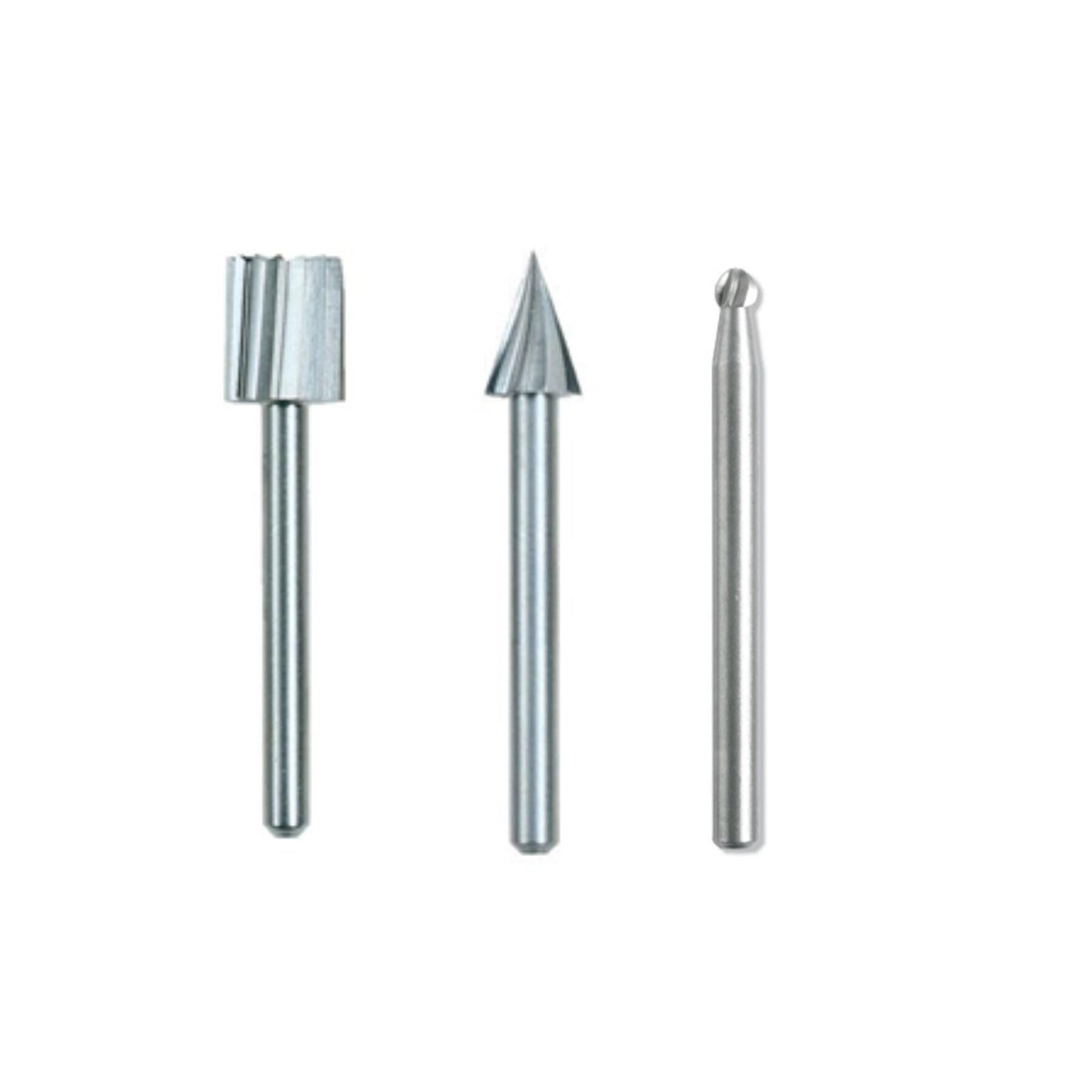Dremel 750-WM Carving & Engraving Rotary Tool Accessory Starter Kit, 3 Pieces