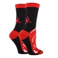 thumbnail image 3 of OoohYeah Womens Funny Novelty Sriracha Socks, Crazy Fashion Crew Socks, Awesome Sauce, 3 of 4