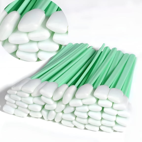ACDANC 100 PCS Professional Foam Hygienicing Swab Sticks for Lab,Hygienicing Sponge Tip Swabs for Printer Heads,Camera,Chip Hard Disk Industries,Optical Equipment