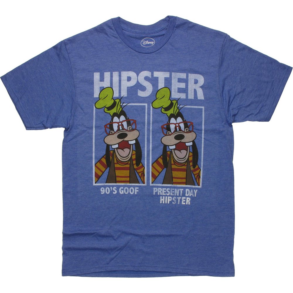 Disney Goofy Hipster T Shirt Sheer