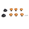 thumbnail image 2 of 6 Pcs Metal Thumbsticks for Edge, for Elite, for Switch Pro Controllers, Replacement Kit with Standard, Low Dome, High Dome Caps, Enhanced Control and Aluminum Alloy Construction, 2 of 7