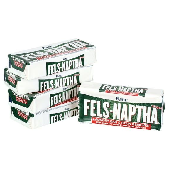 Fels Naptha Dial Laundry Soap, Pack of 5