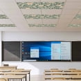 thumbnail image 4 of Fluorescent Light Covers 4 Pack 4x2 ft Flower Ceiling Light Covers Spring Light Filters for Classroom, Office & Home, Drop Ceiling Light Covers, 4 of 8