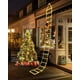 thumbnail image 1 of Luces LED de Navidad, 10 Pies/3M Con Papá Noel, IP44 Decoración Para Interiores y Exteriores, Ventanas, Jardín, Pared (Blanco Cálido), 1 of 7