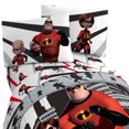thumbnail image 1 of Disney Pixar Incredibles 2 Twin Sheet Set, 1 of 1