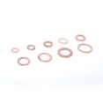 thumbnail image 4 of Juego de anillos de sellado de cuña de cobre espaciador de arandelas de trituración de cobre de 200 piezas para generadores marinos de automóviles, 4 of 8