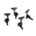 thumbnail image 4 of 2L 2R Guitar Machine Heads Tuning Clavijas Afinadores Piezas Para Bajo Negro Sunnimix Bass Tuner, 4 of 5