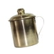 thumbnail image 5 of Taza de té de bronce hecha a mano, taza para beber Vintage, regalos de inauguración de la casa con asa de tapa, taza de bronce hecha a mano para café, 5 of 8