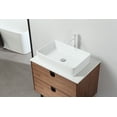 thumbnail image 2 of Portree 30" Walnut Freestanding Bathroom Vanity, 2 of 8